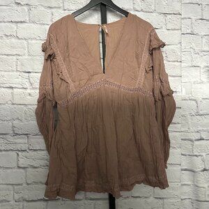 Free People Tan Top